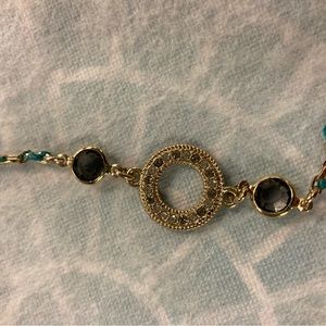 💛TODAY***$16***Loft antique silver and gold toned overlay combined necklace.